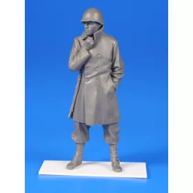   CMK US WWII Soldier w/winter coat a.an M1rie rifle-Belgium 1944 – figura makett