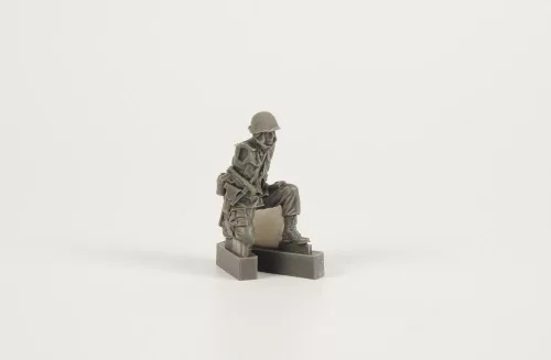 CMK American soldier with M18 47mm Recoilles Rifle (Bazooka),late WWII/Korean war – figura makett