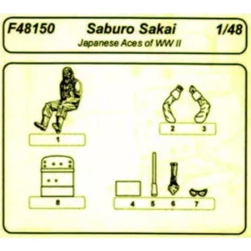 CMK Japanese Aces Saburo Sakai – figura makett