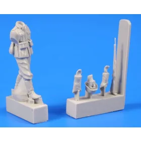   CMK German WWII Soldier with Mauser 98 rifle – figura makett