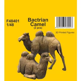 CMK Bactrian Camel (2 pcs) 1/48 – dioráma kellék makett