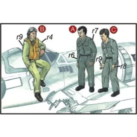 CMK US Navy Mechaniker und Pilot – figura makett