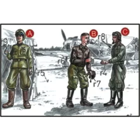 CMK Sowjetische Piloten und Mechaniker – figura makett