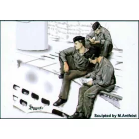 CMK U-Boot VII Crew at rest part I – figura makett