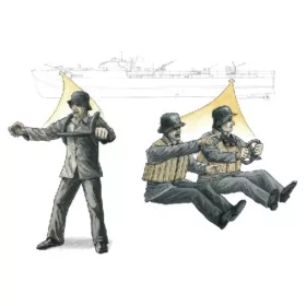 CMK S-100 Schnellboot Mannschaft – figura makett