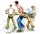 CMK USS Gato class crew canon crew in action – figura makett