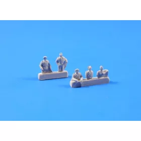 CMK German tank crew 1944 – figura makett