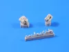 CMK WWII German pilots at rest (2 fig) – figura makett