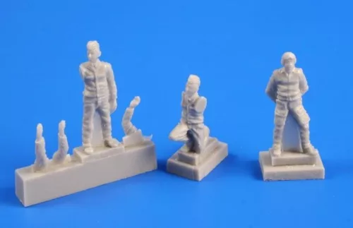 CMK Czechoslovak pilot (1 fig)and mechanic 2 – figura makett