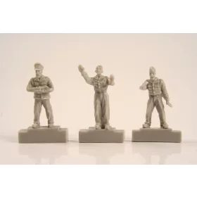   CMK U-Boat U-IX-Crew in Command Section (3fi – figura makett