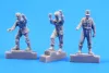 CMK German A4/V2 missile launch platform personnel,WW II (3 Figures) – figura makett