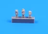 CMK German A4/V2 missile launch platform personnel,WW II (3 Figures) – figura makett