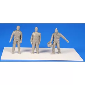   CMK Japanese Army AF Mechanics,WWII (3 fig.) – figura makett