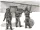 CMK French pilot and two mechanics f.1/72 Special Hobby Mirage F.1C model – figura makett