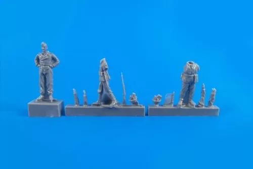 CMK German WWII Wehrmacht Soldiers 1944 – figura makett