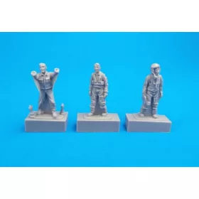 CMK Two French Pilots and a Mechanic – figura makett