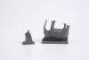 CMK Mechanic of India WWII+Elephant with Mahout (2 fig.+elephant) – állatfigura makett