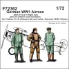 CMK German WW1 Airmen-pilot(H.G.)in flight suit,pilot in uniform a.mechanic – figura makett
