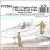 CMK SMB-2 Fighter Pilot + Two Ground Crew (Israel Air Force) – figura makett