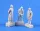 CMK He 162-Three Pilot figures,each i.different gear:Great Coat,Flying Suit,Breeches – figura makett