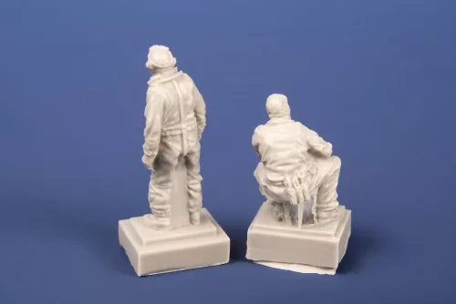 CMK US Navy F6F Hellcat Pilot and Mechanic – figura makett
