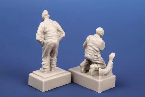 CMK German He 162A Mechanics (2 pcs.) – figura makett