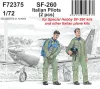 CMK SF-260 Italian Pilots – figura makett