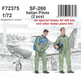 CMK SF-260 Italian Pilots – figura makett