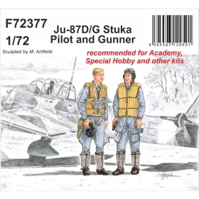   CMK Junkers Ju-87D/G Stuka Pilot and Gunner – figura makett