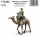 CMK Afrikakorps Soldier Riding Camel 1/72 / 3D Printed – állatfigura makett