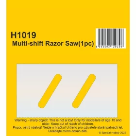   CMK Mullti-shift Razor Saw – precíziós modellező fűrész