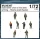 CMK Submarine crew on the deck arriving – figura makett