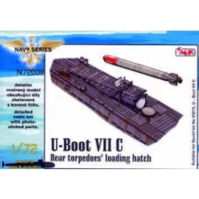   CMK U-Boot VII Rear torpedoes'loading hatch - hátsó torpedórakodó nyílás