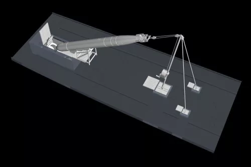 CMK U-Boot IX Bow Torpedo w/Loading Winch and Cart,for Revell kit - orrtorpedó-rakodó készlet csörlővel és kocsival, Revell maketthez