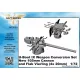 CMK U-Boot IX Weapon Conversion set-new105mm cannon a.Flak Vierling f.Revell kit - U-Boot IX fegyverzet – új 105 mm-es löveg és Flakvierling – átalakító készlet