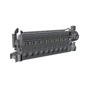   CMK Diesel Engine MAN M9V46 for Type IXC U-boat - MAN M9V46 dízelmotor