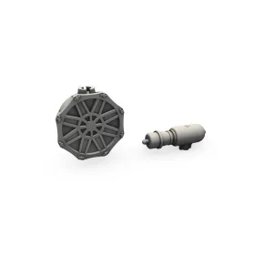   CMK PT-109 Torpedo Tube Breech Door Set (4pcs) - PT-109 torpedóvetőcső-záróajtók – 4 db