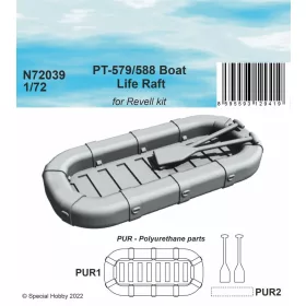CMK PT-579/588 Boat Life Raft 1/72 – hajómakett