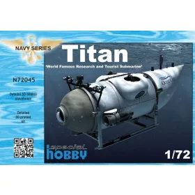   CMK Titan ‘World Famous Research and Tourist Submarine’ 1/72 – hajómakett