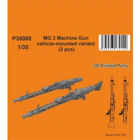   CMK MG 3 Machine Gun - vehicle-mounted variant (2 pcs) - MG 3 - vehicle-mounted variant – géppuska – 2 db
