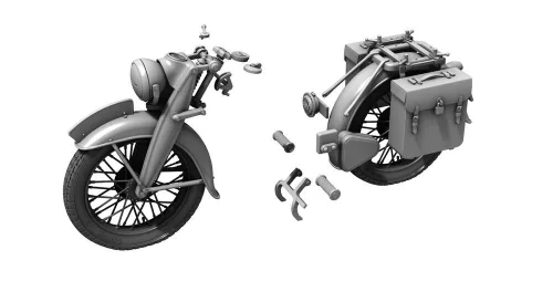CMK DKW NZ 350 Correction Set  / for Tamiya kit - korrekciós készlet