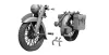 CMK DKW NZ 350 Correction Set  / for Tamiya kit - korrekciós készlet