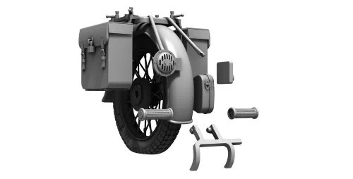 CMK DKW NZ 350 Correction Set  / for Tamiya kit - korrekciós készlet