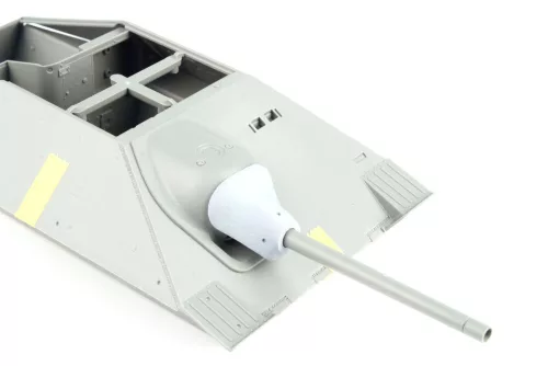CMK Hetzer Mid + Late 'Saukopf' Mantlet Correction (Short Type) for Academy - Hetzer középső/késői változat – rövid „Saukopf” lövegpajzs korrekciós készlet