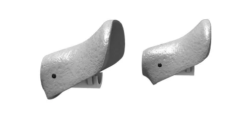 CMK Hetzer Mid + Late 'Saukopf' Mantlet Correction (Long Type) for Academy - Hetzer középső/késői változat – hosszú „Saukopf” lövegpajzs korrekciós készlet