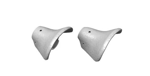 CMK Hetzer Mid + Late 'Saukopf' Mantlet Correction (Long Type) for Academy - Hetzer középső/késői változat – hosszú „Saukopf” lövegpajzs korrekciós készlet