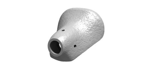 CMK Hetzer Mid + Late 'Saukopf' Mantlet Correction (Long Type) for Academy - Hetzer középső/késői változat – hosszú „Saukopf” lövegpajzs korrekciós készlet