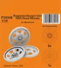 CMK Raupenschlepper Ost RSO Road Wheels for Miniart - futókerekek