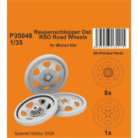   CMK Raupenschlepper Ost RSO Road Wheels for Miniart - futókerekek