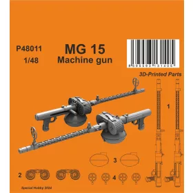 CMK MG 15 Machine gun  (2 pcs.) - géppuska – 2 db